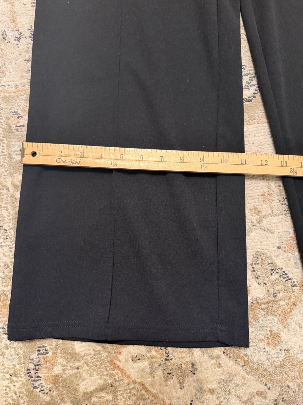 Crazy Train Black Wide-Leg Trousers - Picture 4 of 6